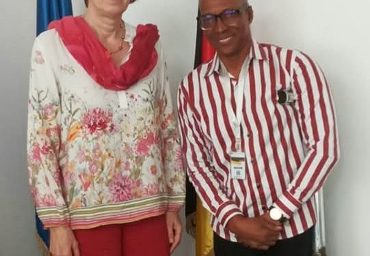 7e édition du Festival international de la bande dessinée et du dessin de presse : l’Ambassadrice d’Allemagne reçoit M. Ben Youssouf Barry  En prélude à la 7e édition du Festival