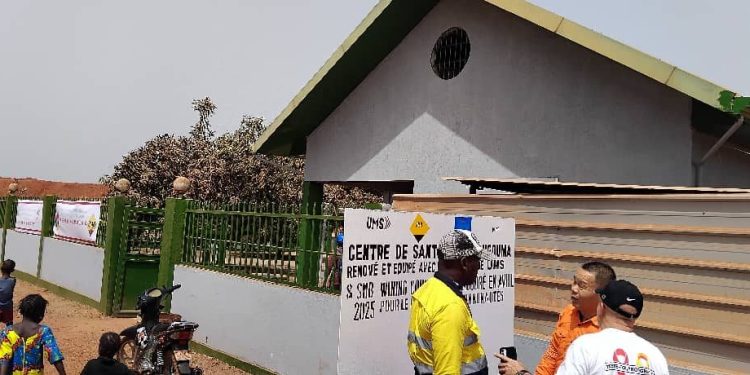 Katougouma – Santé : Remise officielle du centre de santé rénové et équipé par le Groupe UMS
