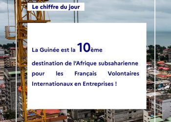 Le chiffre du jour : la Guinée, 10e destination d’Afrique subsaharienne des jeunes Français en VIE