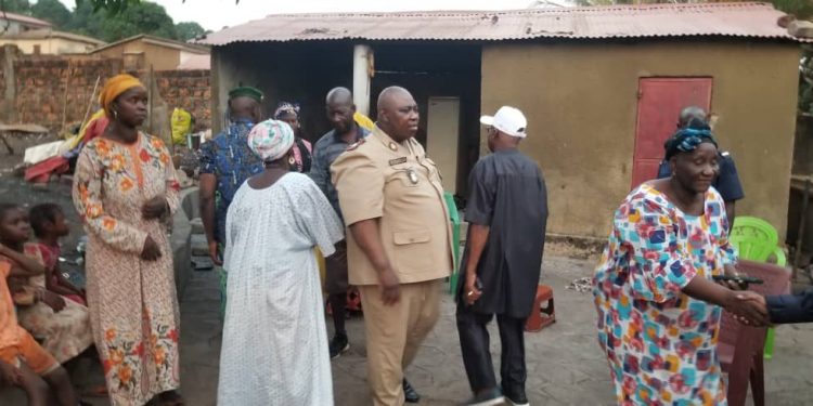 Boké-Incendie: Une chambre et son contenu calcinés par un court circuit à Khougnèwadé 2