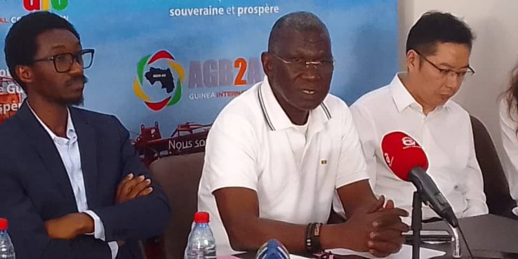 Conférence de presse des avocats de Ahmed Kanté, administrateur général de AGB2A-GIC