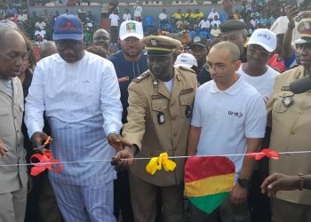 Sports : Le Stade du 1er Mai de Boké rebaptisé « Stade Général Mamadi Doumbouya »