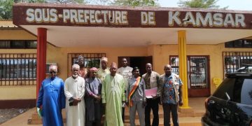 Boké-PN-RAVEC: L&rsquo;inspection régionale du Commerce en tournée de sensibilisation des commerçants dans les CR