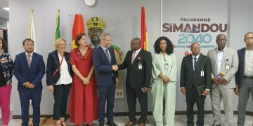 Communique de presse:  Visite de la Délégation allemande en Guinée conduite par Dr. Bernhard BRAUNEet Madame Friederike Von STIEGLITZ