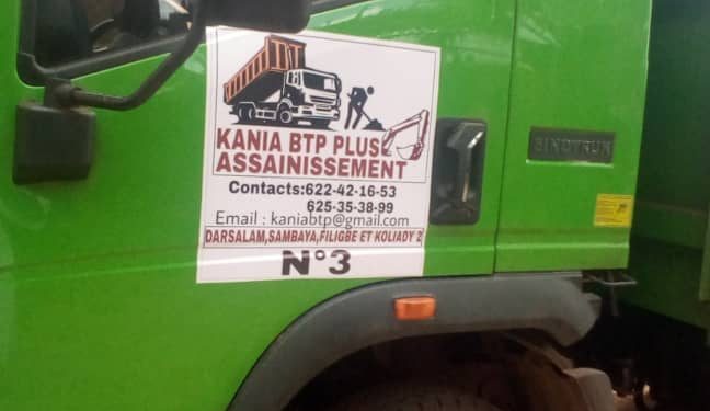 Kindia accueille KANIAH BTP + D’ASSAINISSEMENT : un tournant décisif pour la gestion des déchets urbains