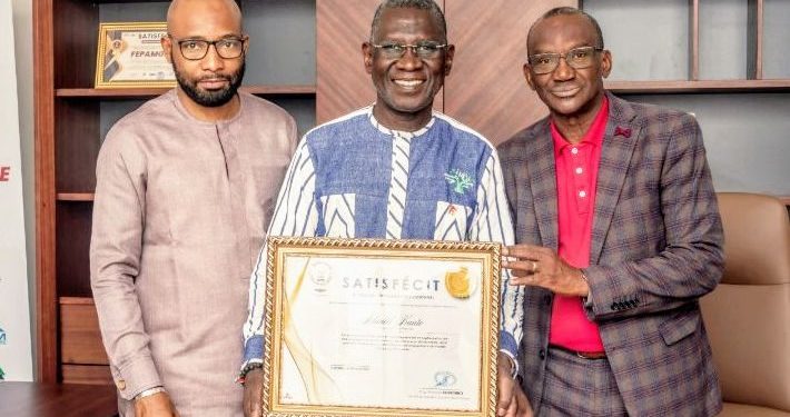 La FEPAMGUI remercie le Gouvernement pour la reconnaissance de l’engagement de son Président, M. Ahmed KANTE