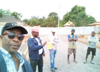 Kolaboui : lancement des travaux de pavage du lot 6 dans la cité minière