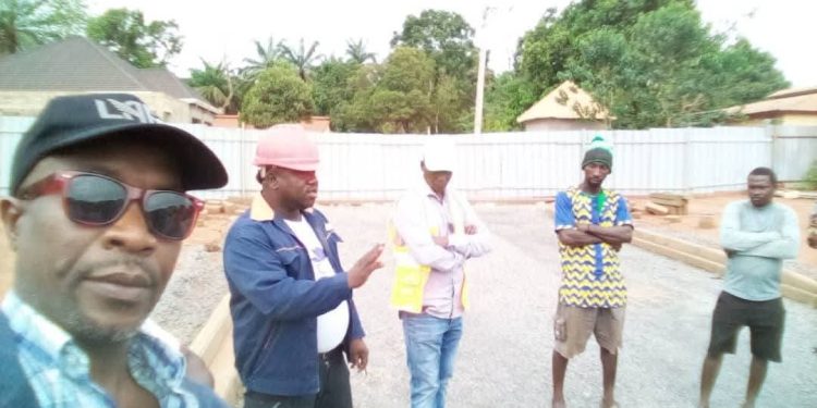 Kolaboui : lancement des travaux de pavage du lot 6 dans la cité minière