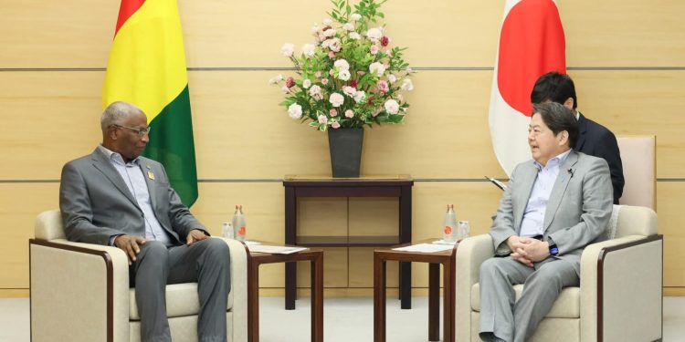 Rencontre bilatérale entre la Guinée et le Japon à l’occasion de l’Expo 2025 Osaka-Kansai
