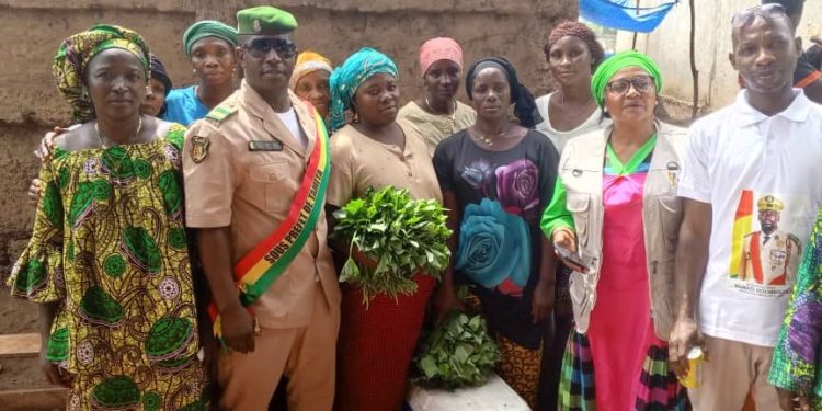 Boffa-Recensement biométrique: Le sous-préfet de Tamita en tournée de sensibilisation dans ses districts