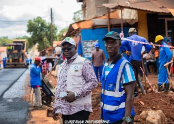 La SEG multiplie ses efforts pour respecter les délais des travaux de déplacement des conduites et de butimage des voiries à Boké