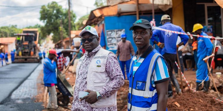 La SEG multiplie ses efforts pour respecter les délais des travaux de déplacement des conduites et de butimage des voiries à Boké