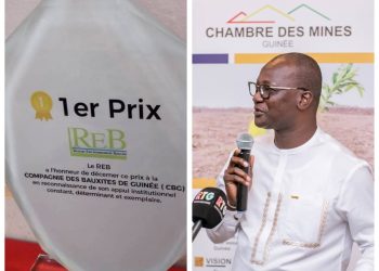 La CBG récompensée pour son leadership environnemental à Boké lors de l’Assemblée générale 2025 du REB