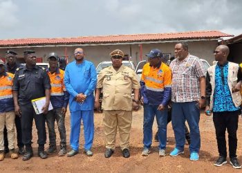 Boké-Mines: Le préfet en tournée de prise de contact dans les sociétés minières