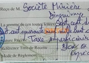 Paiement des taxes par la SMD/NORDGOLD aux collectivités locales