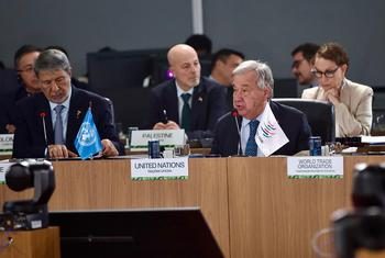 Au Sommet des BRICS à Rio, Guterres appelle à la mobilisation sur le climat