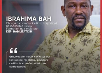 UMS : Parcours d’Ibrahima Bah, de chauffeur poids lourds à responsable formation