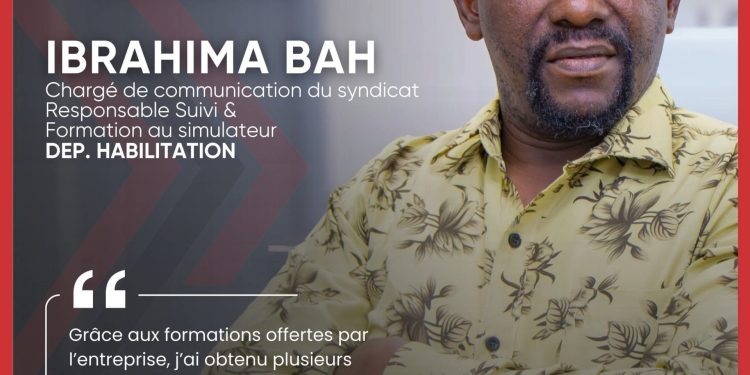 UMS : Parcours d’Ibrahima Bah, de chauffeur poids lourds à responsable formation