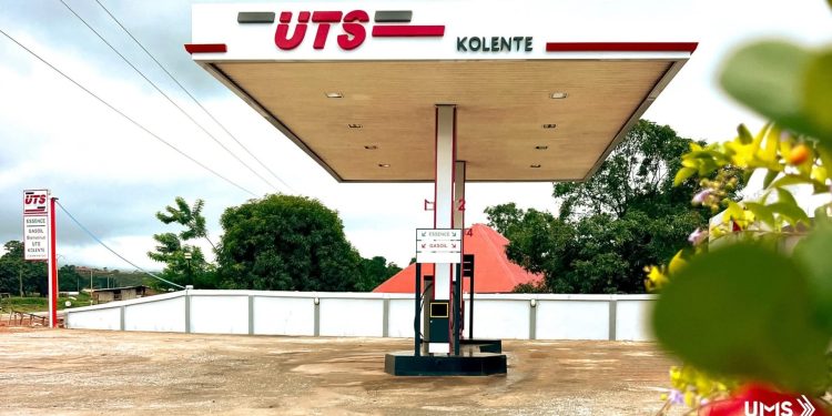 Inauguration d’une nouvelle station UTS à Kolenté, dans la préfecture de Kindia