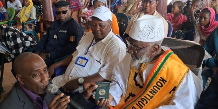 Boké-Transports: Démarrage de la délivrance des passeports biométriques 