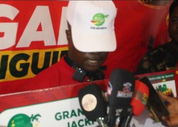 Inauguration d’une nouvelle station UTS à Kolenté, dans la préfecture de Kindia