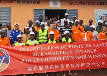 Boké Mines et Santé communautaire : Le Consortium SMB-Winning inaugure un Poste de santé flambant-neuf santé à Kansikéren (Malapouya)