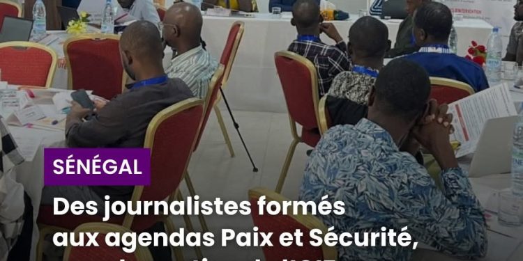 Sénégal : l’OIF forme des journalistes sur les enjeux « Femmes, paix et sécurité » et « Jeunesse, paix et sécurité »