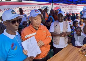 Mines et Agriculture durable à Boke : Le Consortium SMB-Winning signe un Accord Cadre Tripartite avec l’ONG ADAP-Guinée et la DPA-E