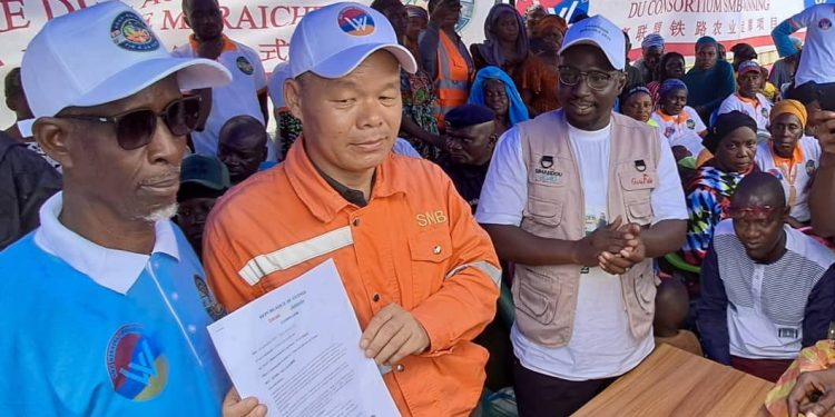 Mines et Agriculture durable à Boke : Le Consortium SMB-Winning signe un Accord Cadre Tripartite avec l’ONG ADAP-Guinée et la DPA-E