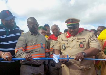 Sangarédi : Mis en service d’un Marché moderne construit par la CBG