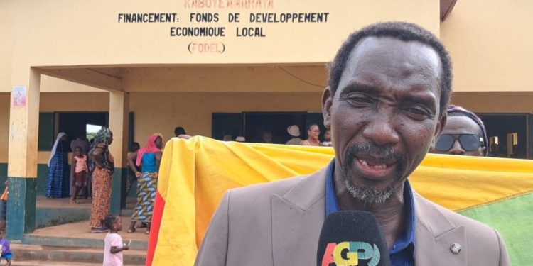 Kaboyé-Amaraya/Boké: La population promet de voter  100% le 21 Septembre