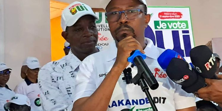 Boké/Coup d’envoi de la campagneréférendaire: Population et autorités s’engagent à voter massivement OUI 100% à la nouvelle constitution