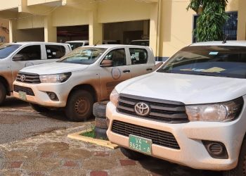 Boké: Des véhicules de Commandement flambants-neufs pour les sous-préfets de la région