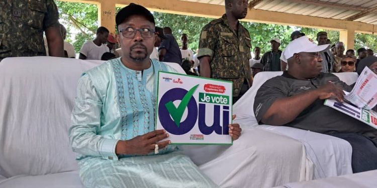 Vers le référendum: Le Ministre Savané à Kanfarandé, appelle à un OUI fracassant le 21 Septembre