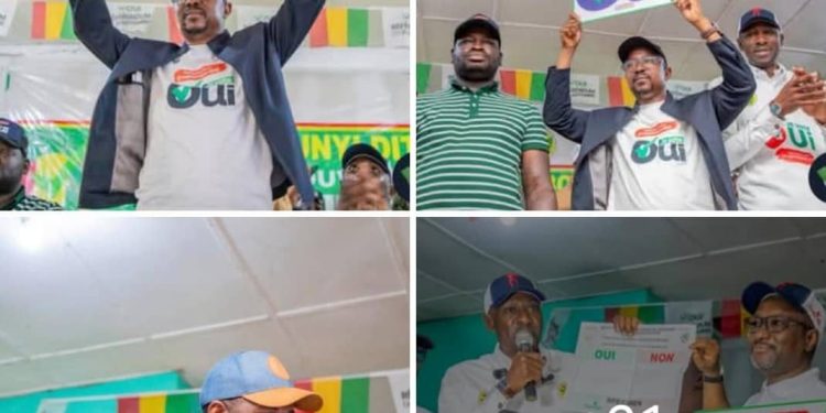 Kolaboui et Malapouya : Deux bastions, une voix, un OUI.*