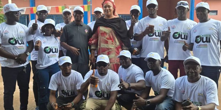 Boké-Fin de Campagne référendaire: L’association des travailleurs des Mines de Boké (ATMB) au cœur de l’événement