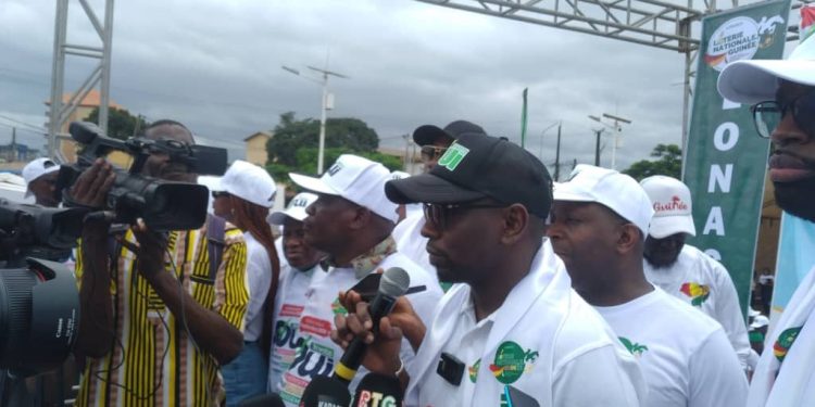 Mohamed Baba Sylla et la LONAGUI enflamment l’esplanade du Stade du 28 Septembre