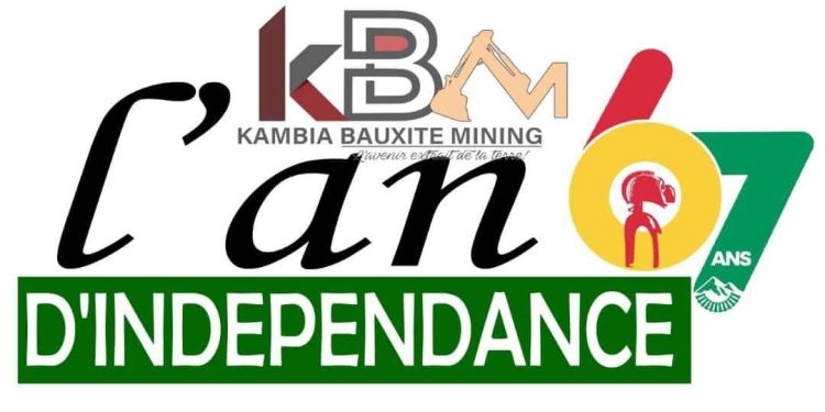 Kambia Bauxite Mining adresse ses vœux de bonne fête de l’Indépendance au peuple de Guinée