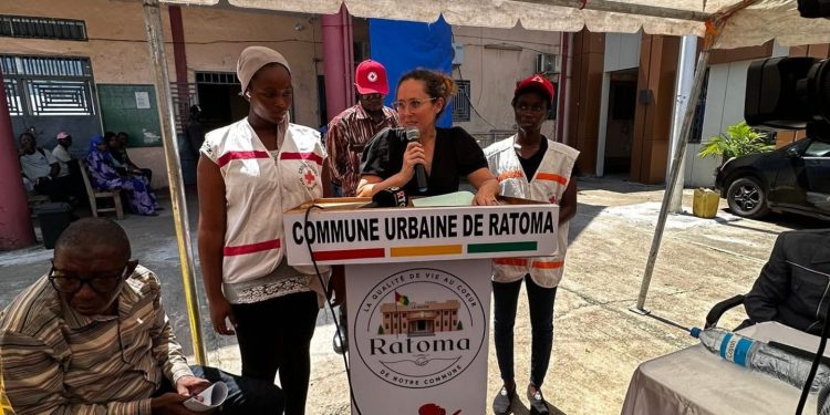 La Croix-Rouge française et guinéenne unissent leurs efforts pour soutenir les victimes des inondations à Conakry
