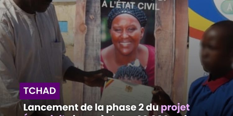Tchad : l’OIF et l’Agence Nationale des Titres Sécurisés lancent la seconde phase du projet de régularisation des élèves à l’état civil
