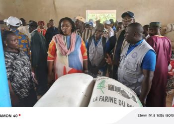 Boké-Coopération: Une mission du Ministère du Plan visite les infrastructures du Système des Nations Unies dans la région