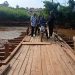 Boké-infrastrures: Mise en service du pont en bois reliant le quartier Lambanyi aux Secteurs Kissassy et Modoriya