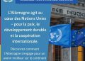 L’Allemagne, un partenaire engagé pour un monde plus sûr, plus juste et durable