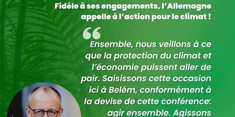 COP30 à Belém : l’Allemagne conjugue climat et économie pour un avenir durable