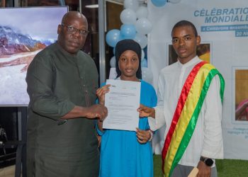 Journée mondiale de l’Enfance : Les enfants au cœur de l’engagement national en Guinée À l’occasion de la Journée mondiale de