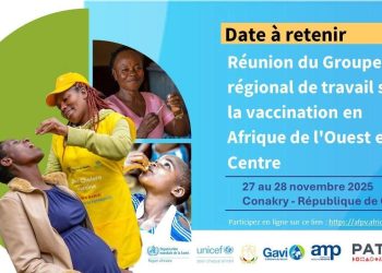 Conakry accueille une réunion régionale sur le renforcement de la vaccination en Afrique de l’Ouest et du Centre