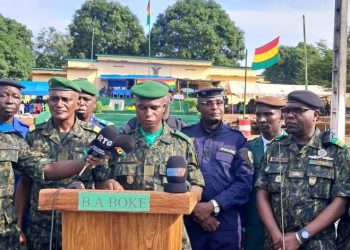 Boké-Sécurité: L’An 67 de l’Armée Guinéenne célébrée avec faste