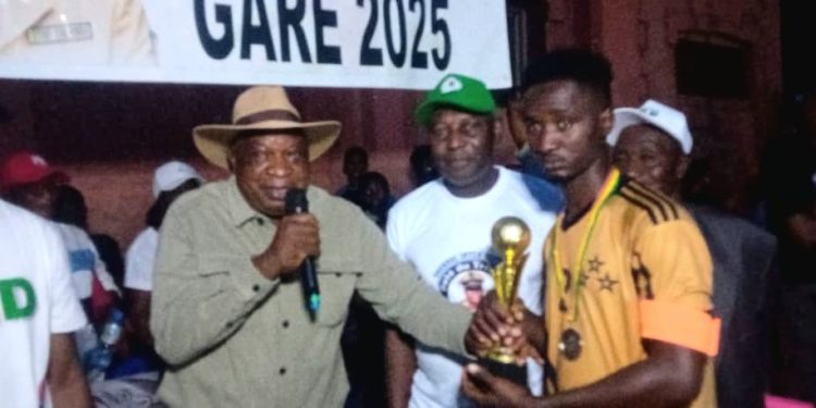 Tournoi inter-secteur du quartier Gare : la jeunesse de Kindia célèbre l’unité et la refondation nationale