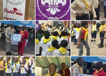 Scouts de Guinée — Ratoma honore l’engagement citoyen des jeunes et salue l’action menée sur l’Île de Roume : une jeunesse qui inspire la Nation