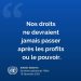 Journée des droits humains : l’ONU appelle à placer la dignité humaine au-dessus du pouvoir et du profit